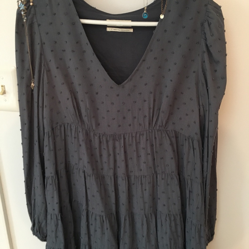 Blue Babydoll Urban Outfitters Dress